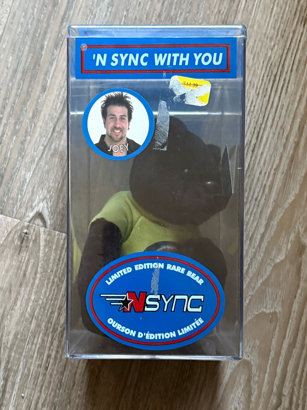 Vintage NSYNC Joey Fatone Teddy Bear No Strings Attached
